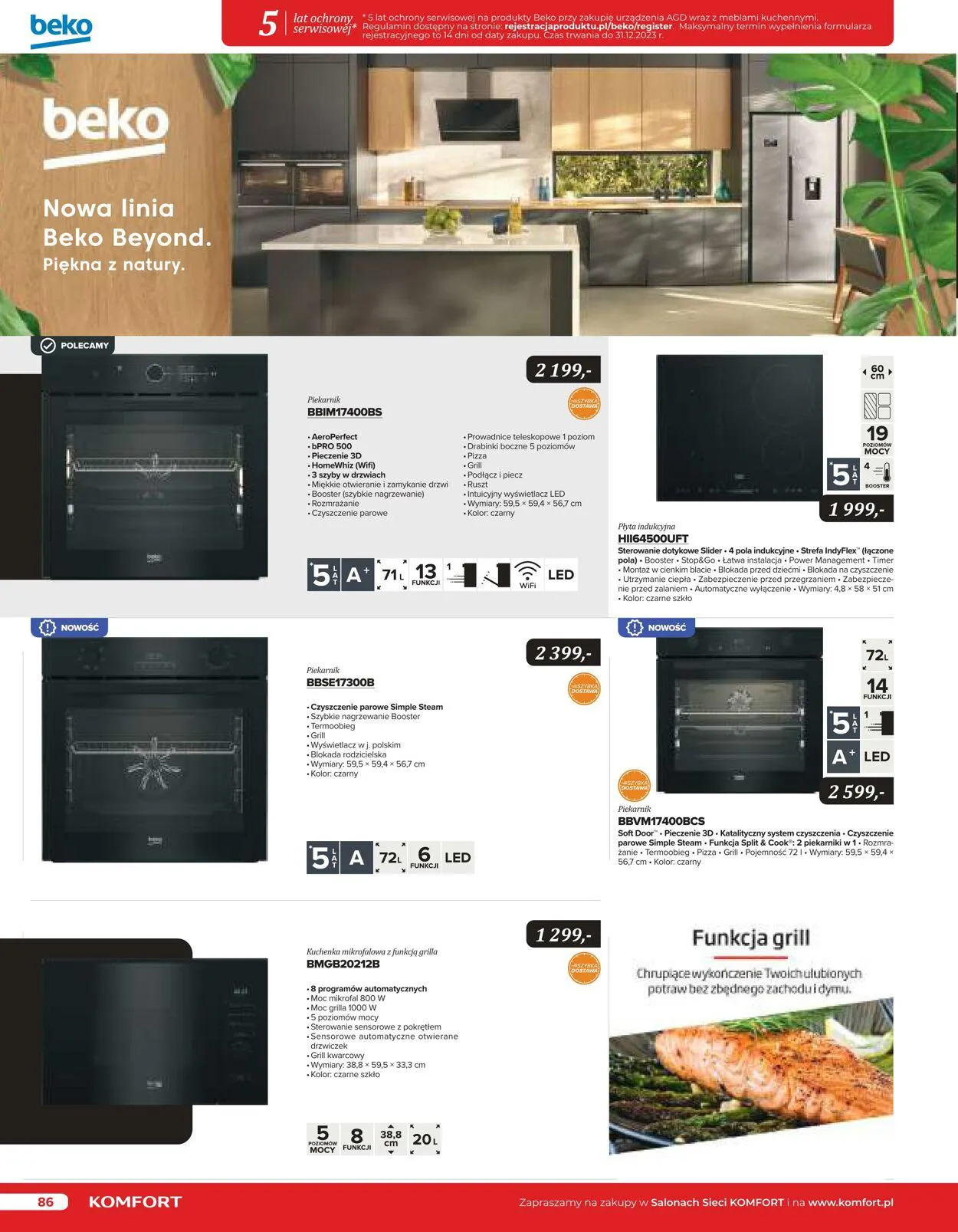 Gazetka Komfort Aktualna gazetka od 25 października do 31 stycznia 2024 - Strona 85