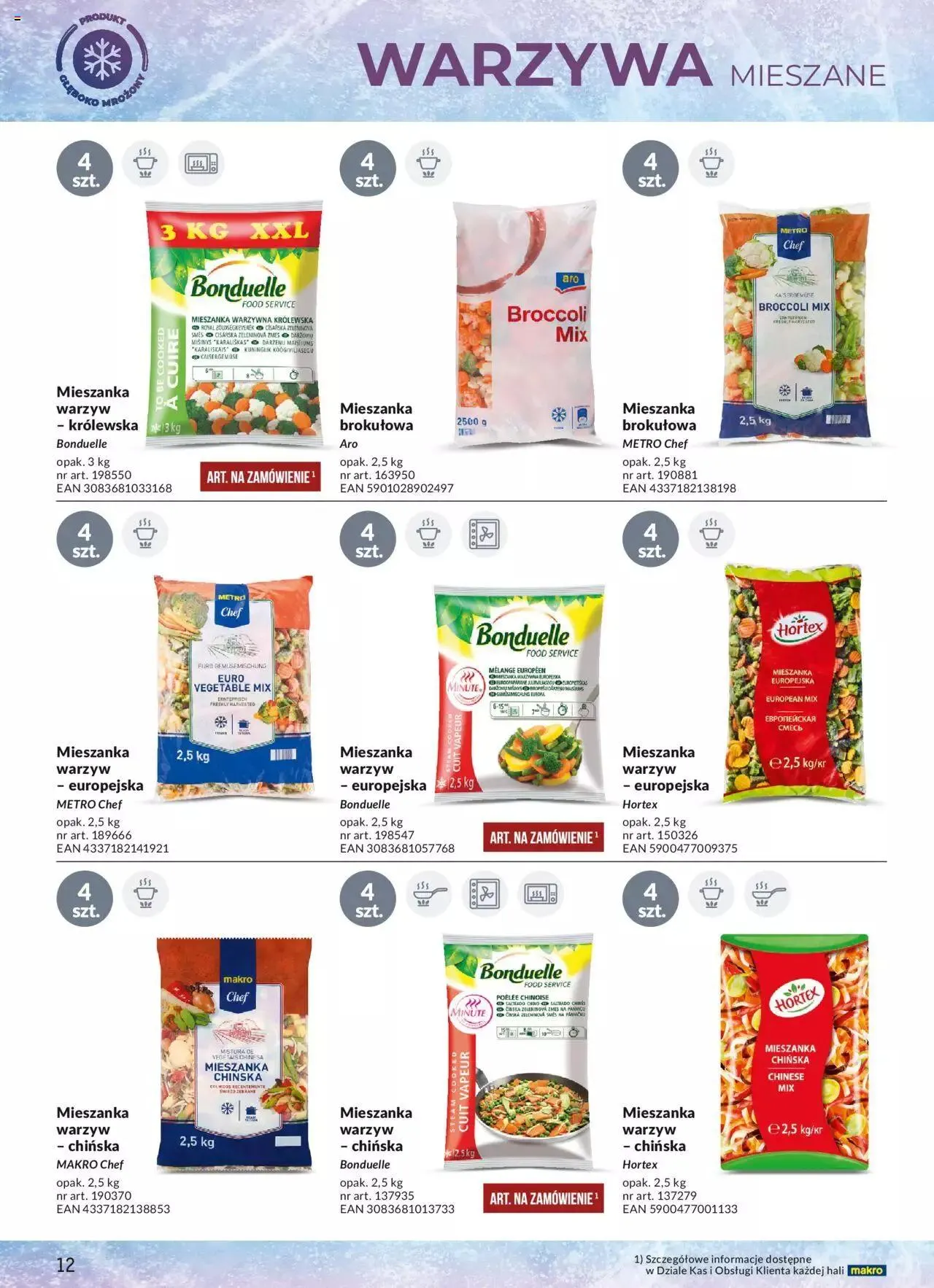 Gazetka Makro Gazetka - Mrożonki od 20 maja do 31 stycznia 2025 - Strona 12