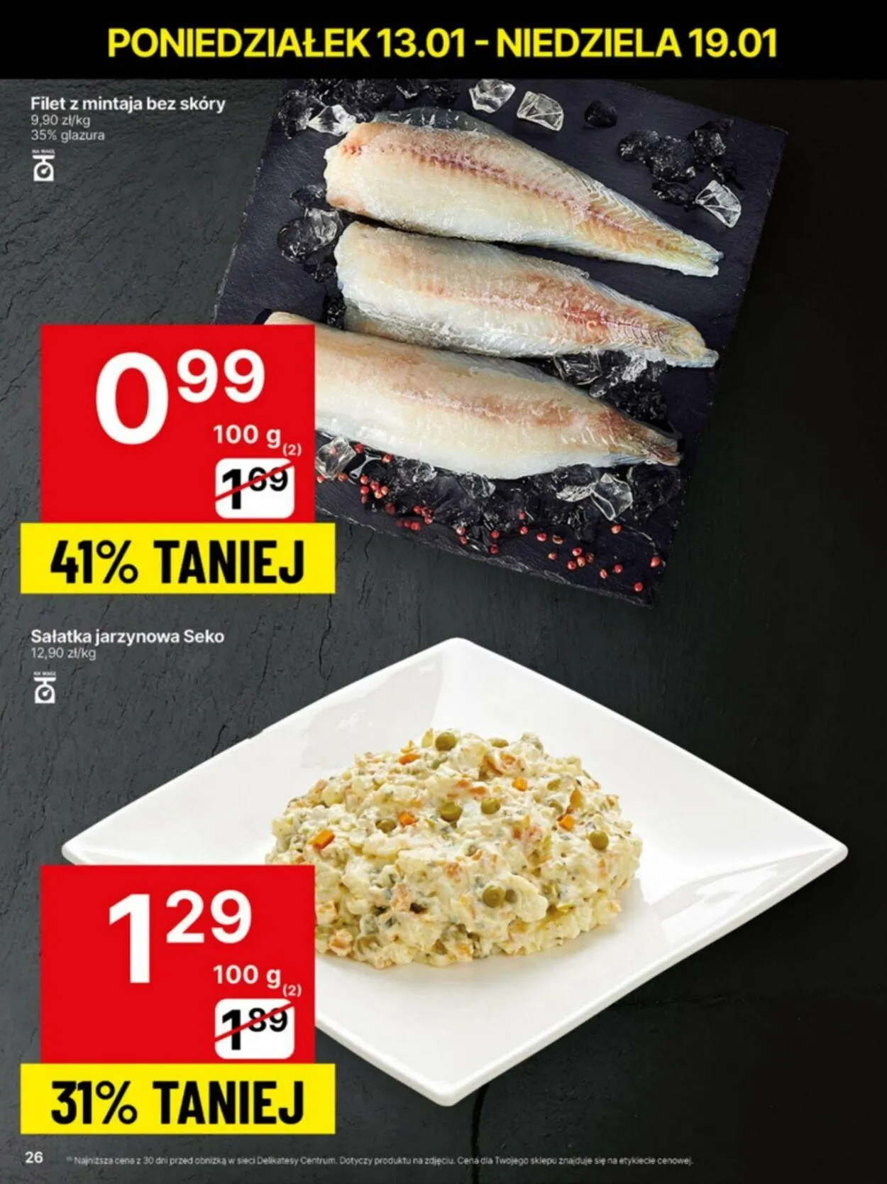 Gazetka Delikatesy Centrum Aktualna gazetka od 13 stycznia do 19 stycznia 2025 - Strona 26
