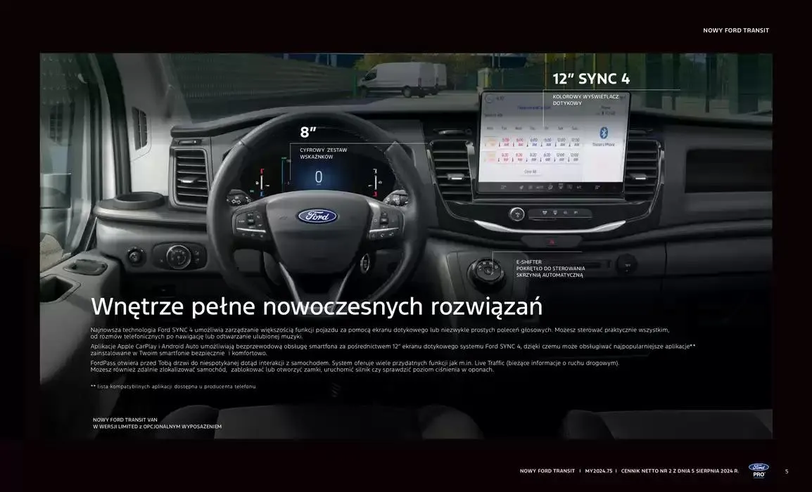 Gazetka FORD E-TRANSIT od 16 października do 16 października 2025 - Strona 5
