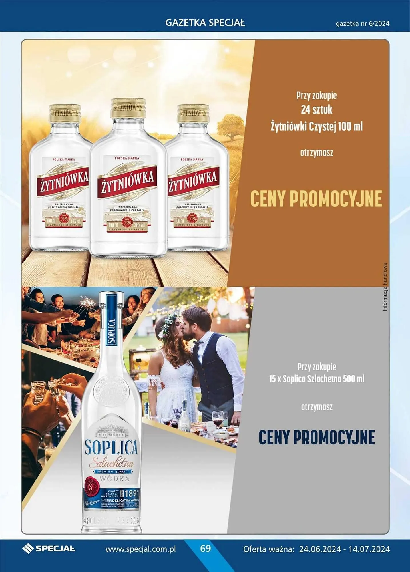Gazetka Specjał gazetka od 24 czerwca do 14 lipca 2024 - Strona 69