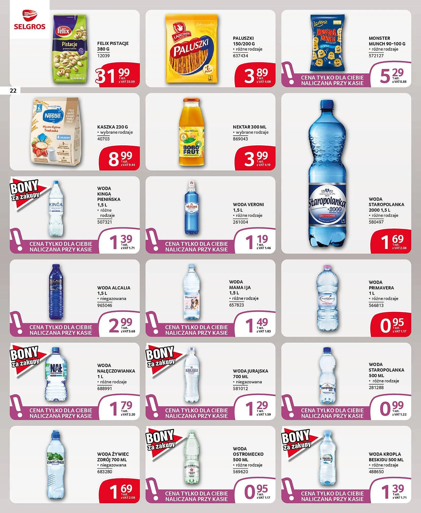 Gazetka Selgros gazetka od 9 stycznia do 22 stycznia 2025 - Strona 22