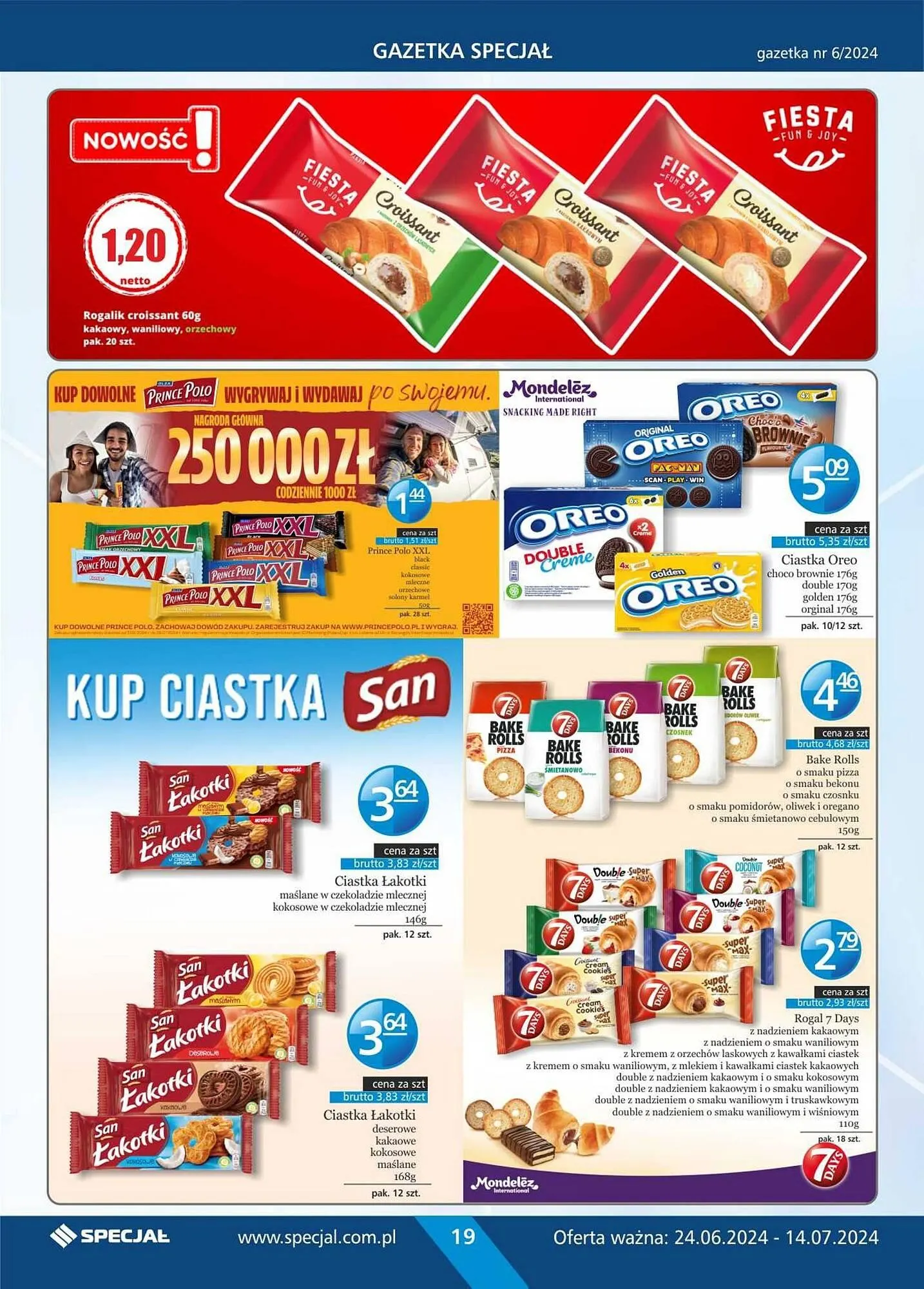 Gazetka Specjał gazetka od 24 czerwca do 14 lipca 2024 - Strona 19