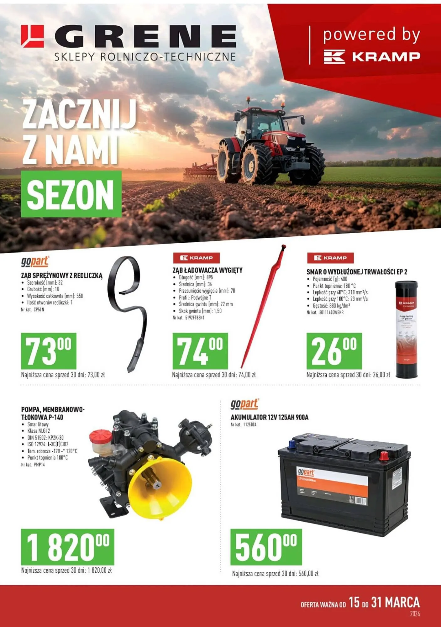 Gazetka Grene gazetka od 15 marca do 31 marca 2024 - Strona