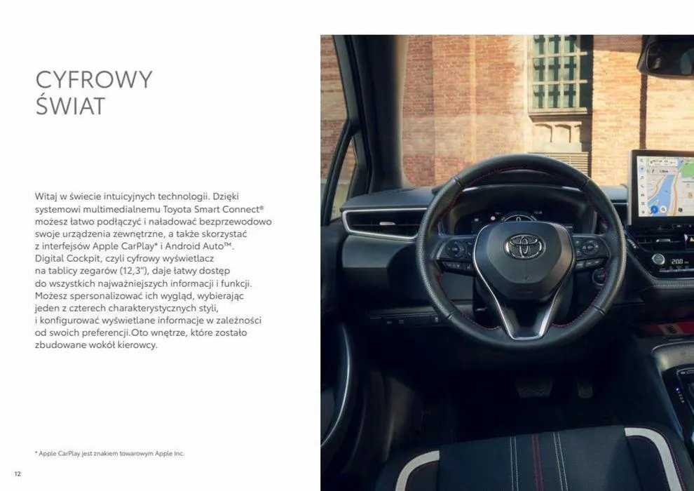 Gazetka Corolla Sedan 2023 od 22 maja do 22 maja 2024 - Strona 12