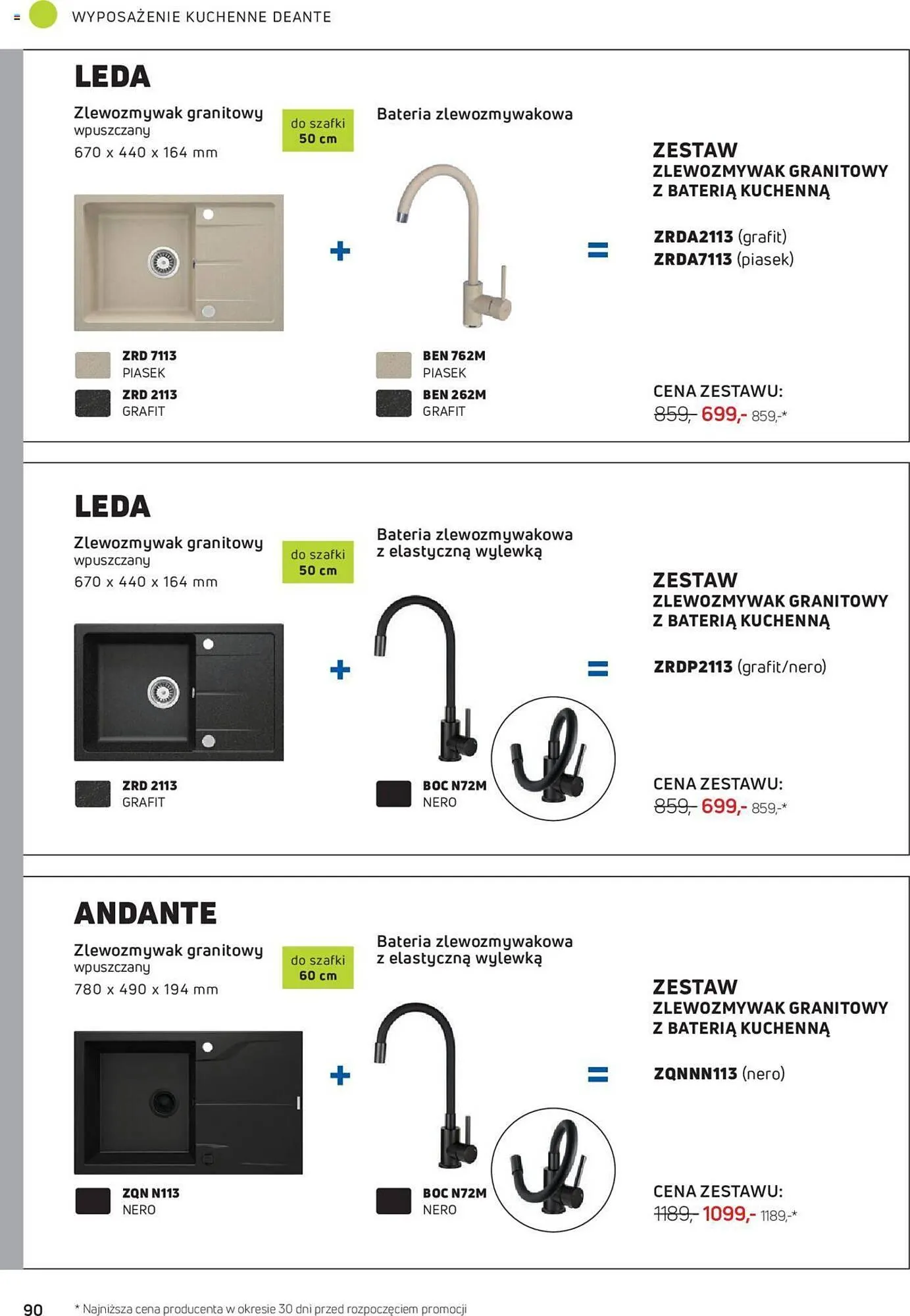 Gazetka Deante gazetka od 1 sierpnia do 31 grudnia 2023 - Strona 90