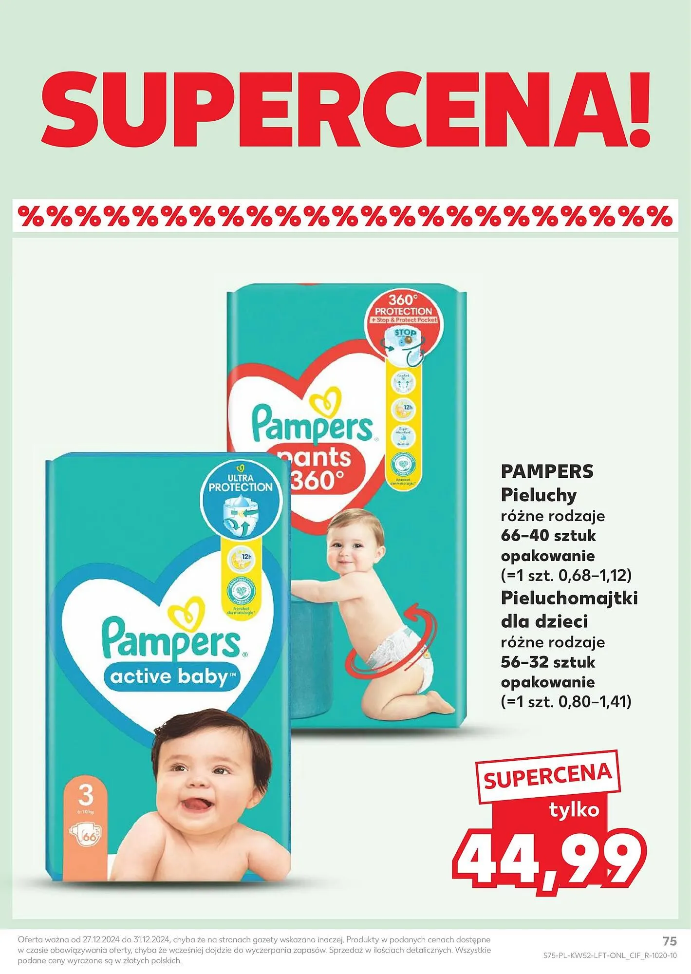 Gazetka Kaufland gazetka od 27 grudnia do 31 grudnia 2024 - Strona 75