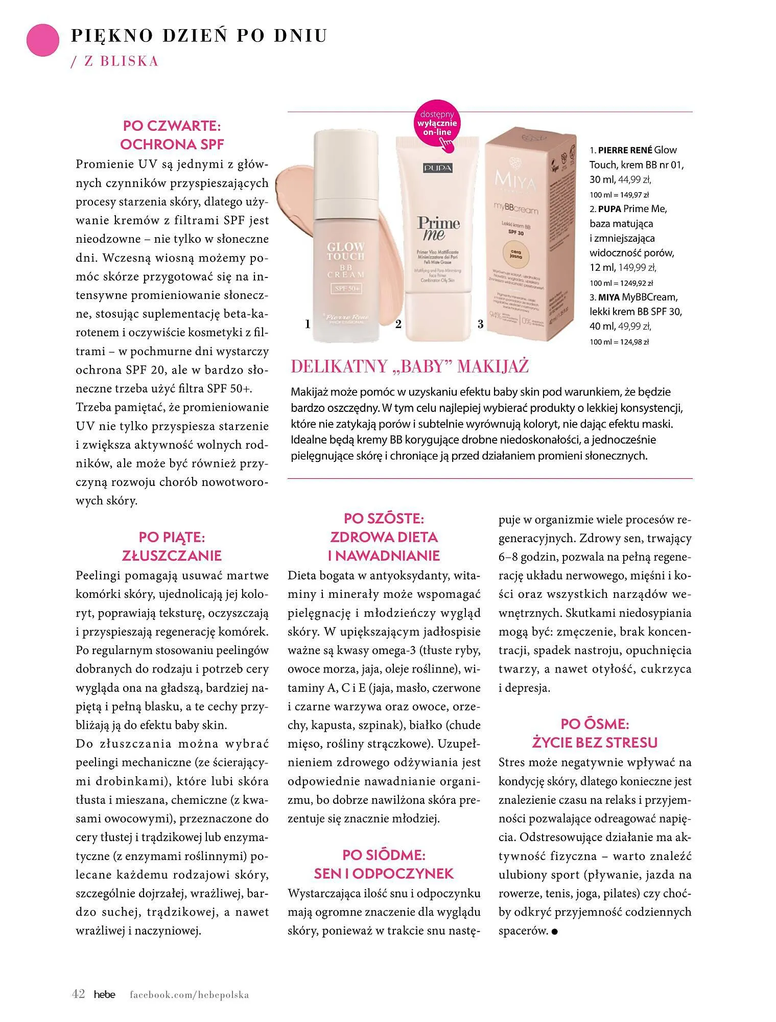 Gazetka Hebe gazetka od 1 marca do 30 kwietnia 2024 - Strona 42