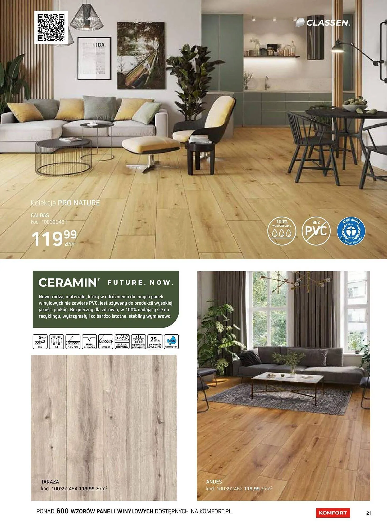 Gazetka Komfort gazetka od 16 sierpnia do 31 grudnia 2025 - Strona 21