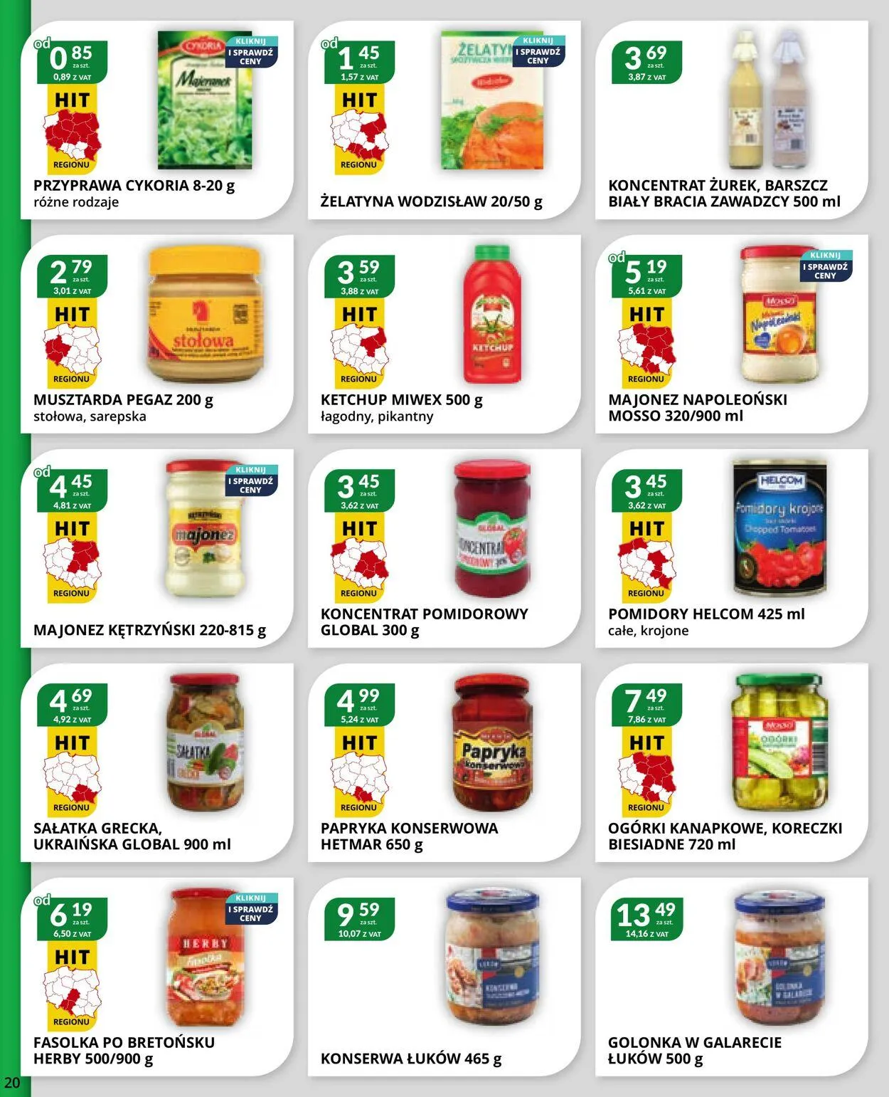 Gazetka Eurocash Aktualna gazetka od 7 stycznia do 26 stycznia 2025 - Strona 20