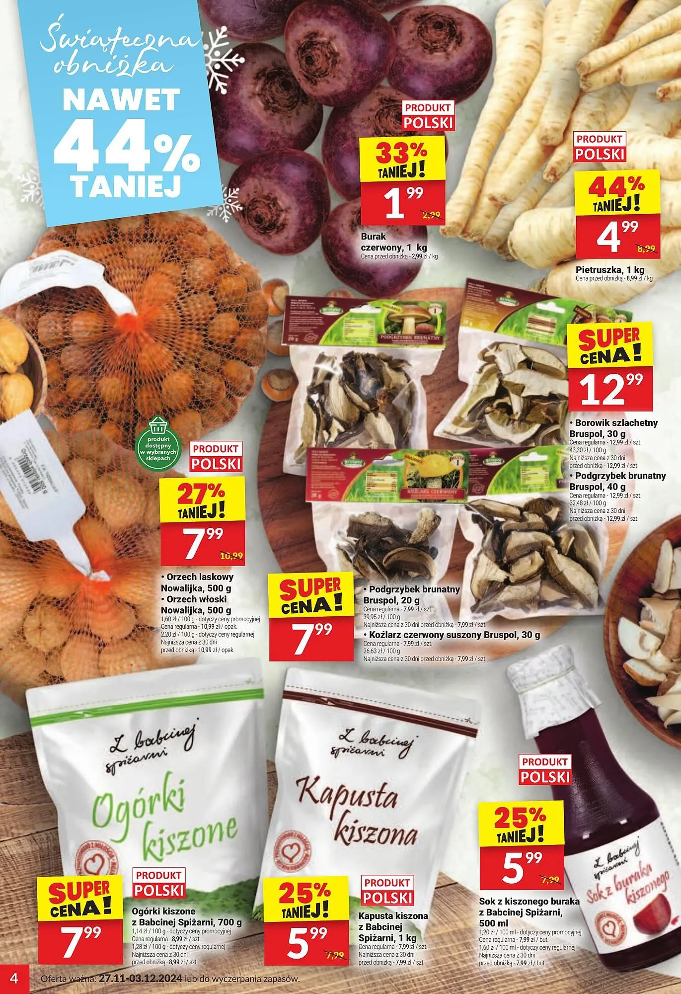 Gazetka Twój Market gazetka od 27 listopada do 3 grudnia 2024 - Strona 4