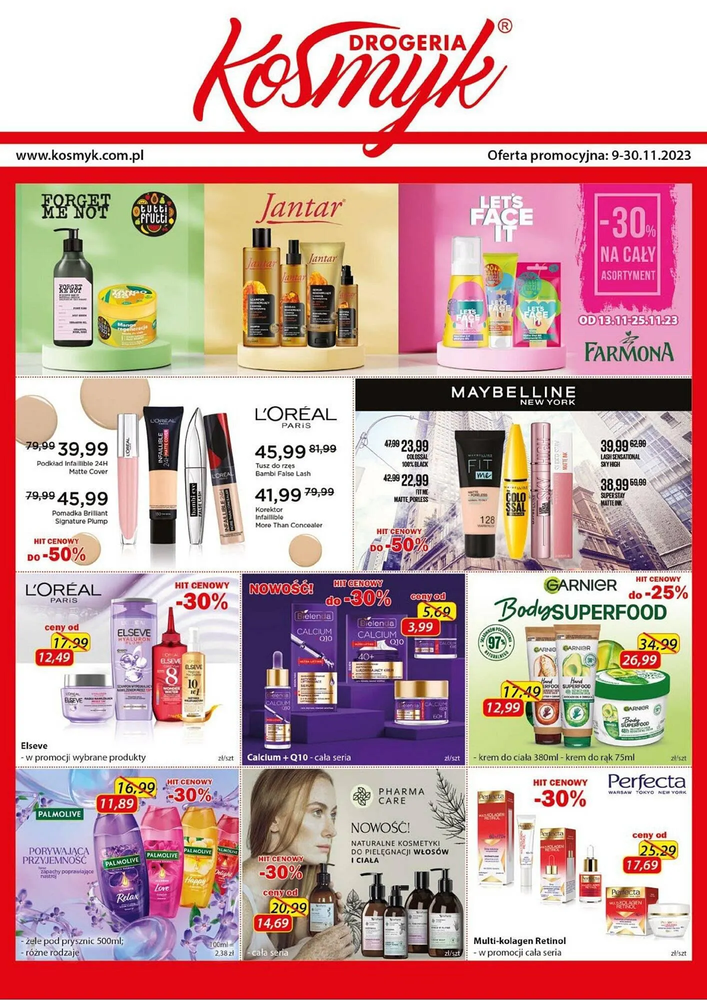 Drogeria Kosmyk gazetka - 1