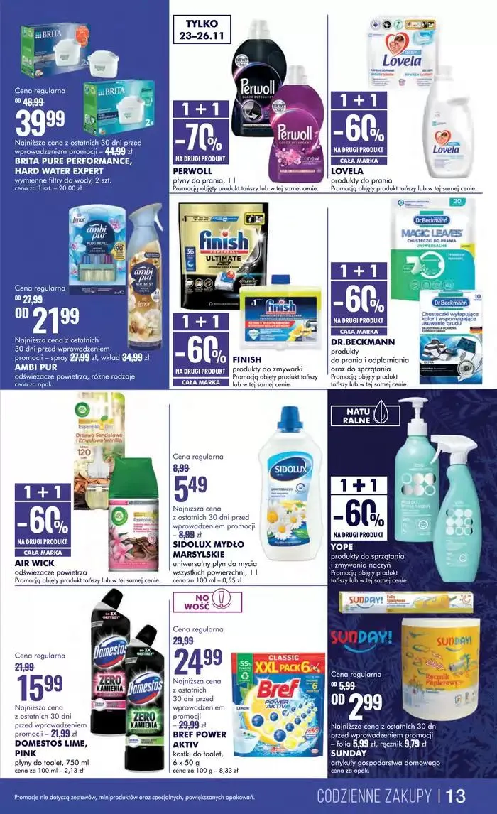 Gazetka Najlepsze oferty dla wszystkich łowców okazji od 23 listopada do 1 grudnia 2024 - Strona 13