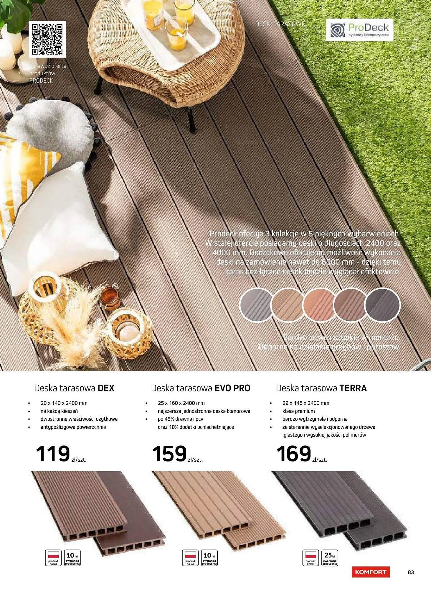 Gazetka Komfort gazetka od 16 sierpnia do 31 grudnia 2025 - Strona 83