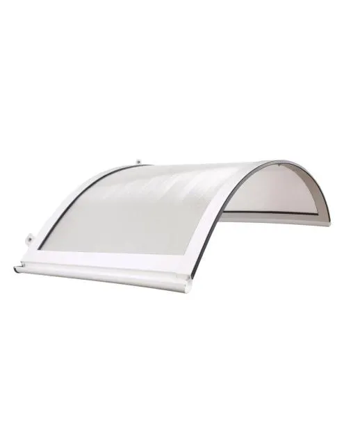 Daszek łukowy przejrzysty 158x75x38 cm ROBELIT