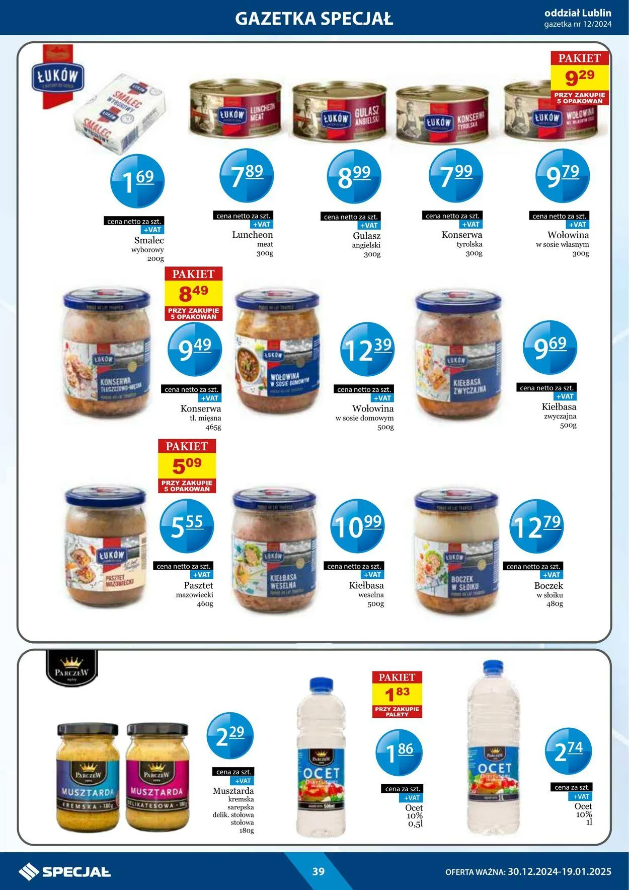 Gazetka Specjał od 30 grudnia do 19 stycznia 2026 - Strona 39