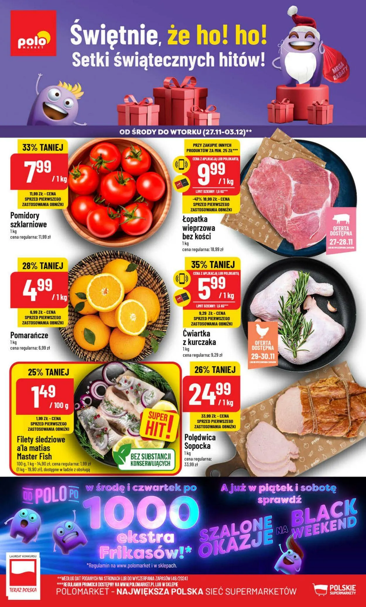 Gazetka Polomarket Aktualna gazetka od 27 listopada do 3 grudnia 2024 - Strona 1