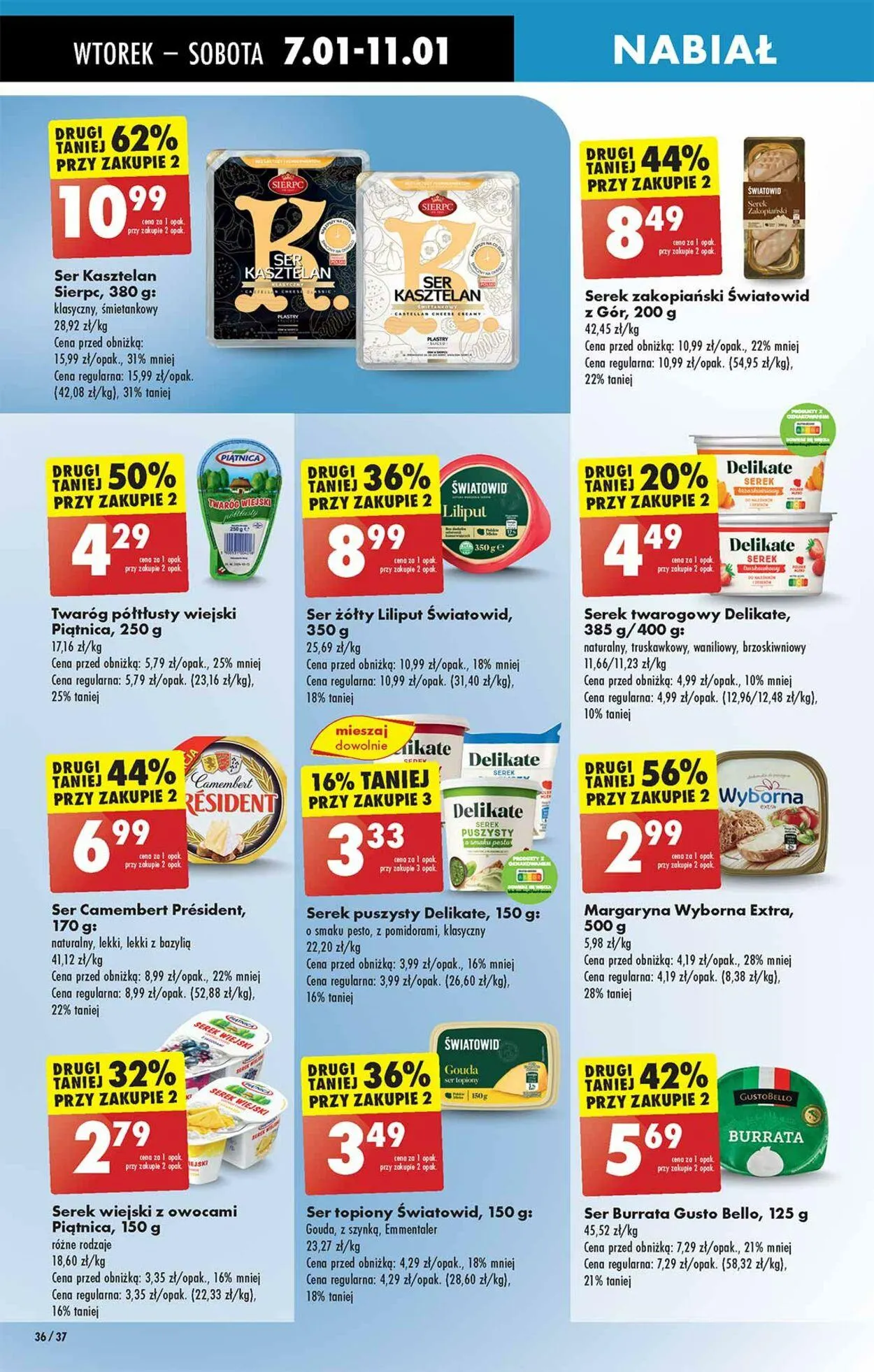 Gazetka Biedronka Aktualna gazetka od 7 stycznia do 14 stycznia 2025 - Strona 36