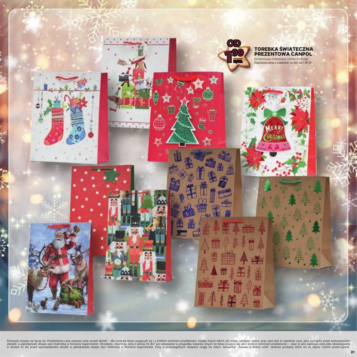 Gazetka Stokrotka Aktualna gazetka od 12 grudnia do 27 grudnia 2024 - Strona 21