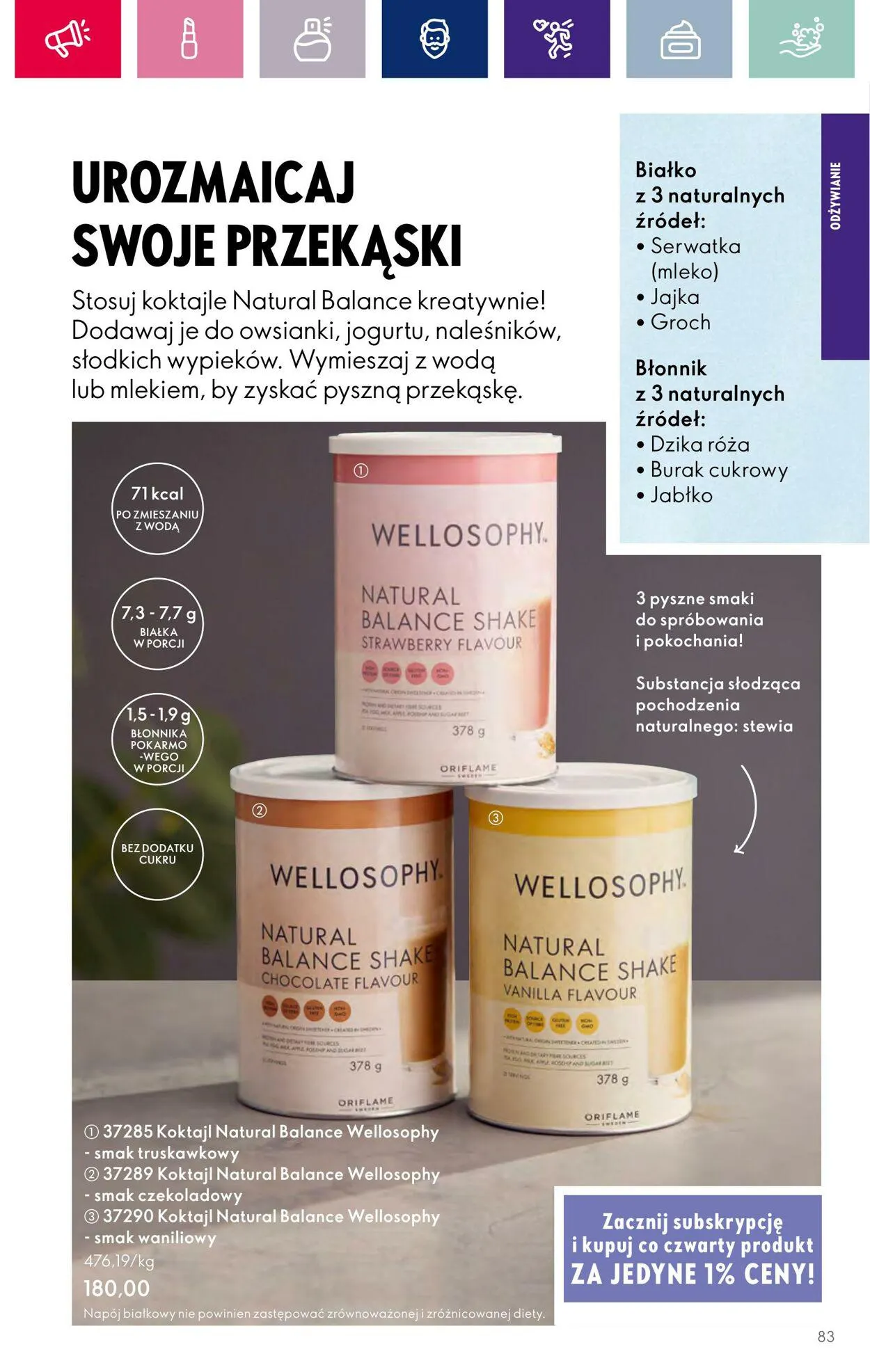 Gazetka Oriflame Aktualna gazetka od 6 grudnia do 27 grudnia 2023 - Strona 83
