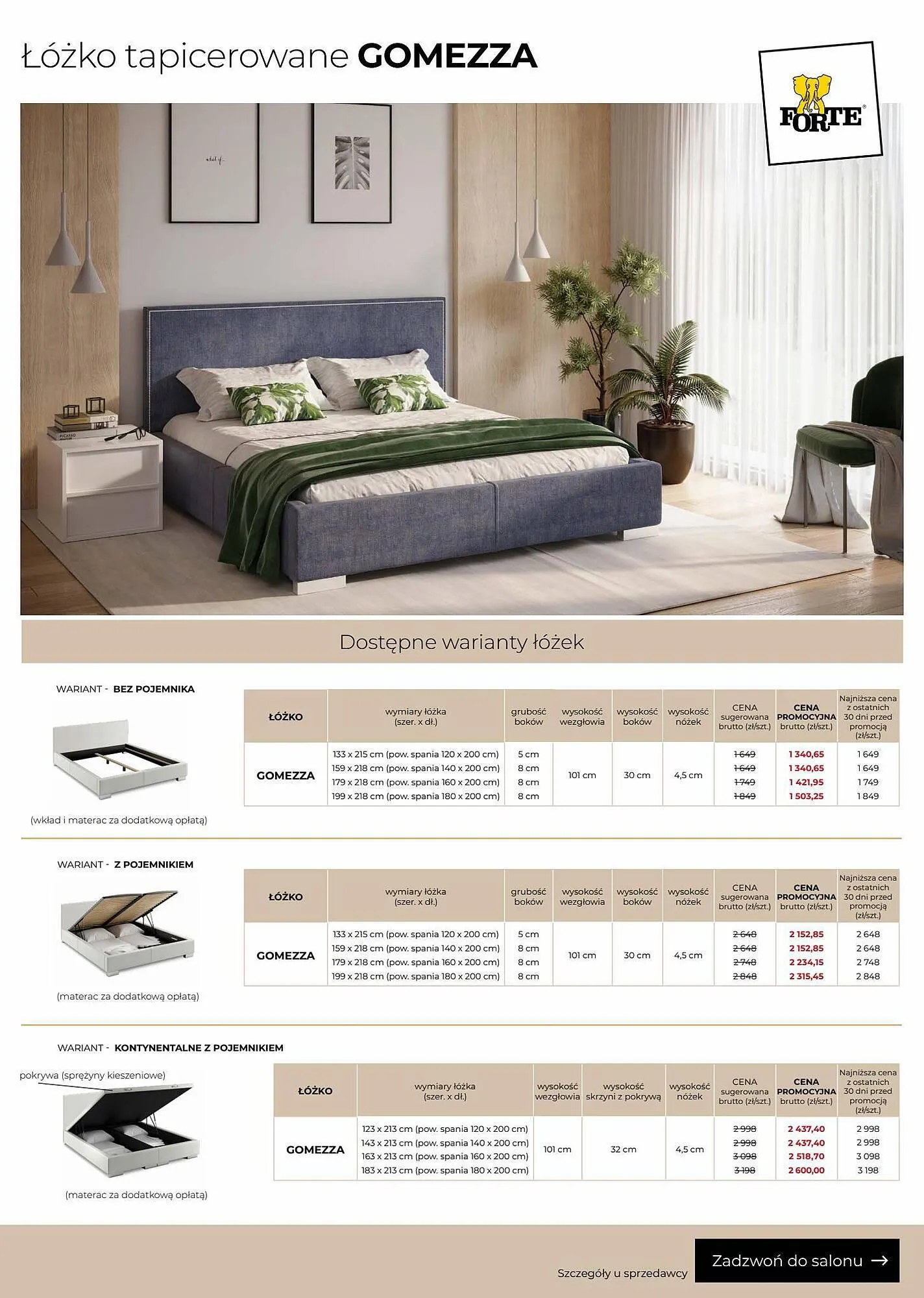 Gazetka Forte Meble gazetka od 5 lipca do 12 lipca 2023 - Strona 2