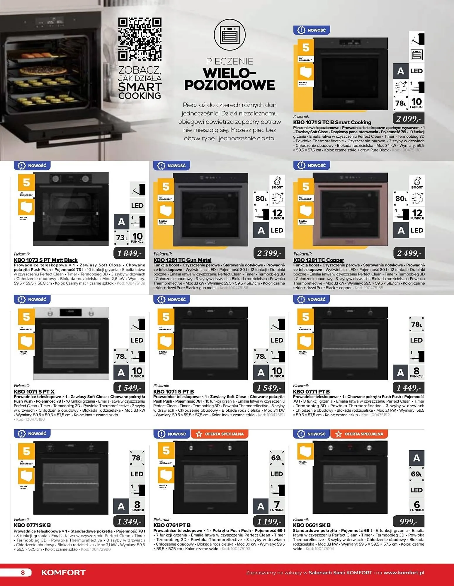 Gazetka Komfort gazetka od 11 września do 31 grudnia 2024 - Strona 8