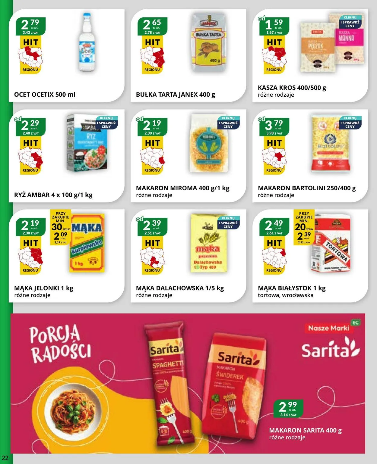 Gazetka Eurocash Aktualna gazetka od 7 stycznia do 26 stycznia 2025 - Strona 22