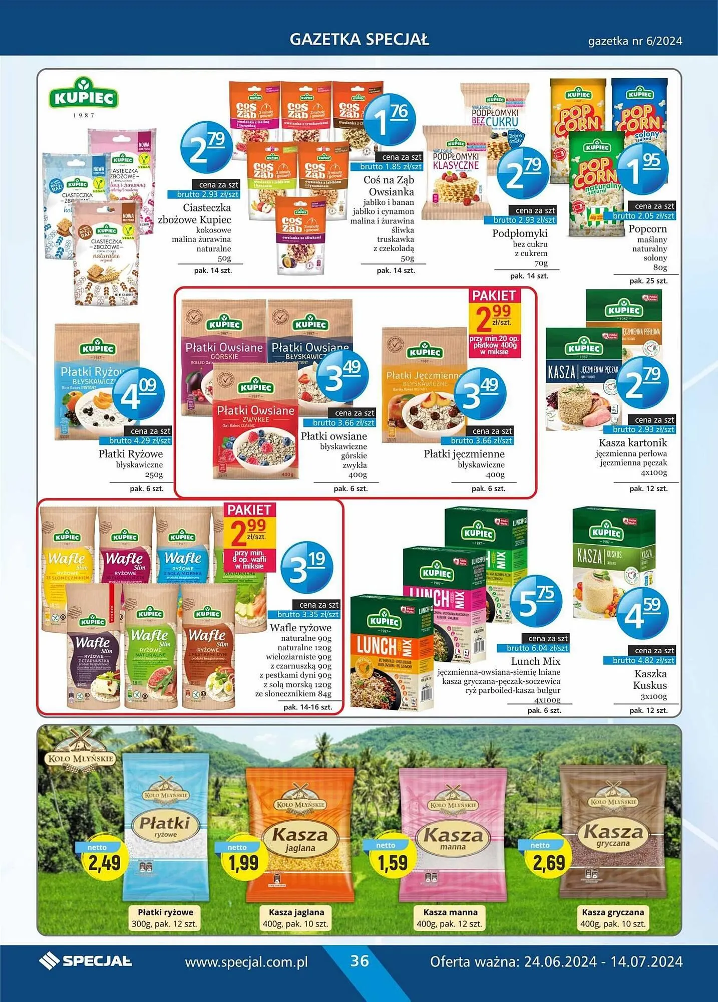 Gazetka Specjał gazetka od 24 czerwca do 14 lipca 2024 - Strona 36