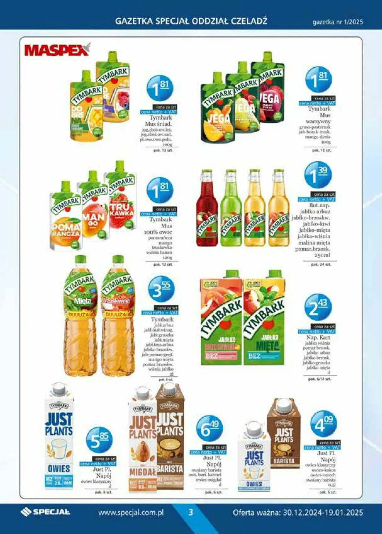 Gazetka Specjał od 30 grudnia do 19 stycznia 2026 - Strona 3