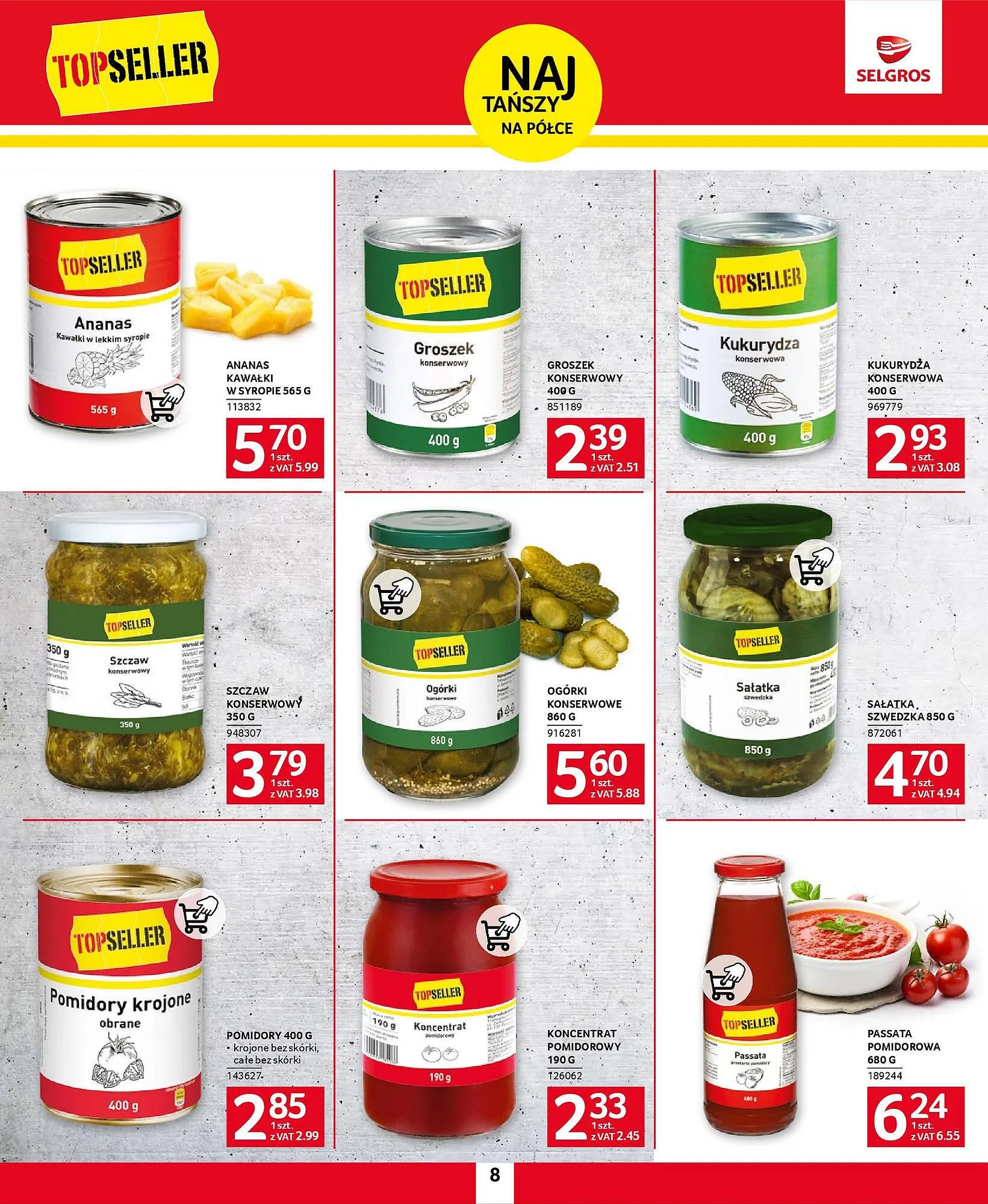 Gazetka Selgros gazetka od 9 stycznia do 22 stycznia 2025 - Strona 8