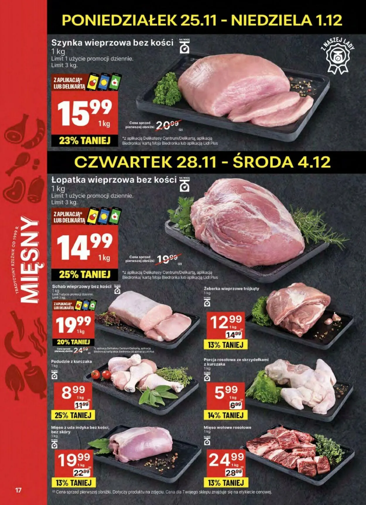 Gazetka Delikatesy Centrum Aktualna gazetka od 28 listopada do 4 grudnia 2024 - Strona 17