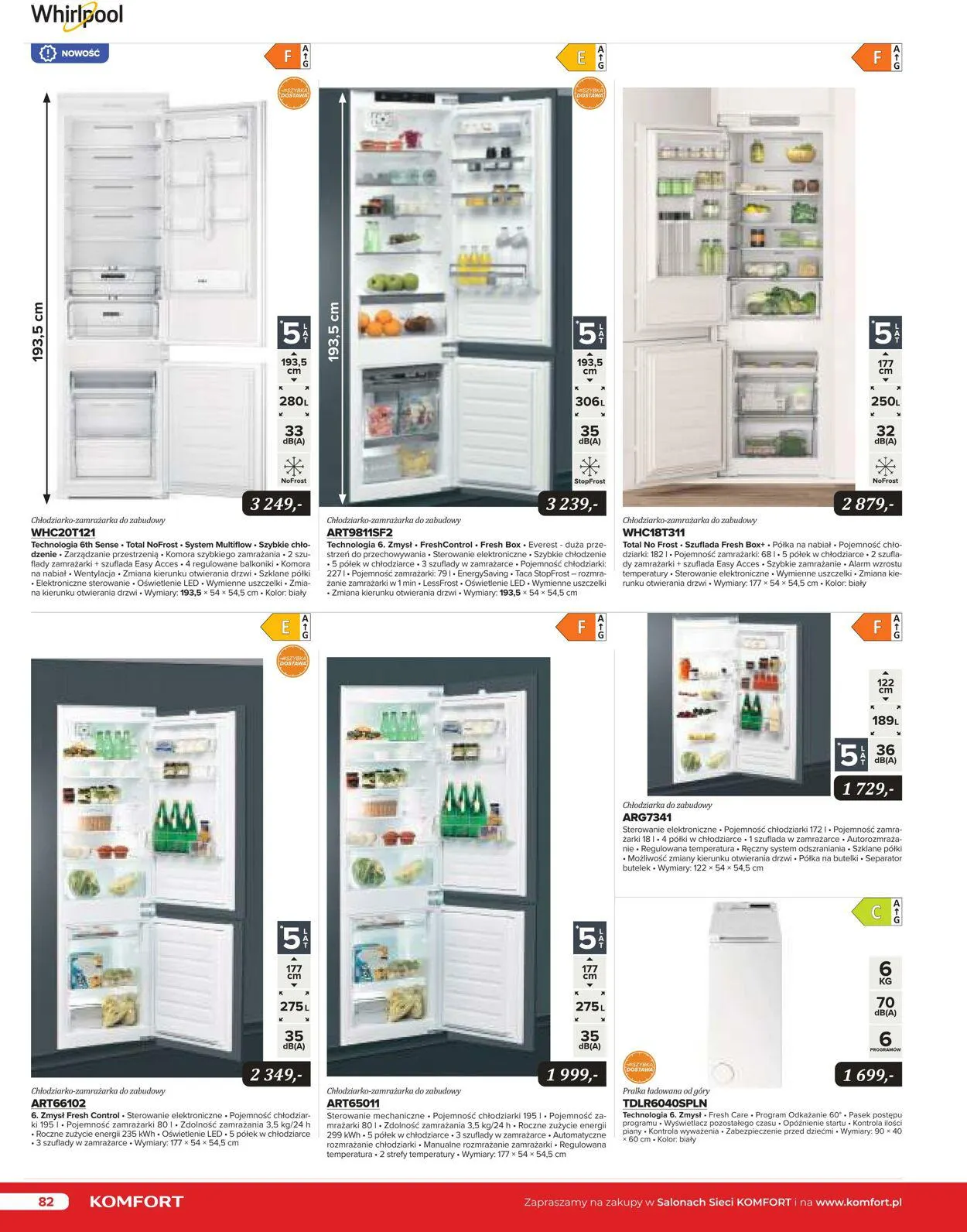 Gazetka Komfort Aktualna gazetka od 25 października do 31 stycznia 2024 - Strona 81