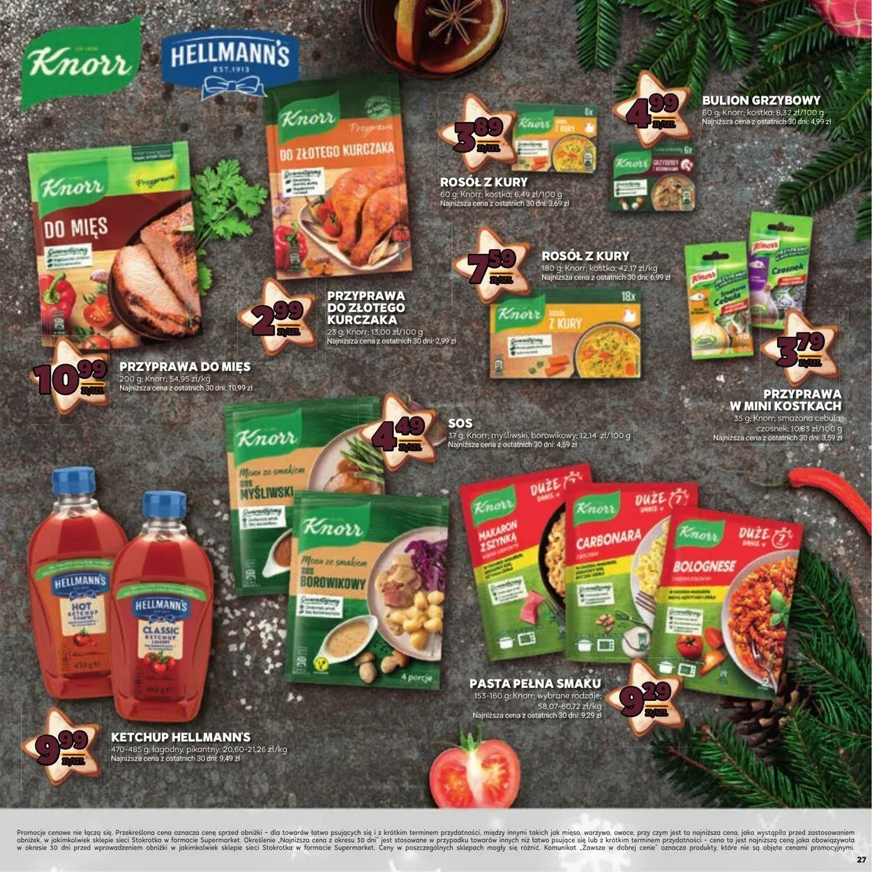 Gazetka Stokrotka Aktualna gazetka od 12 grudnia do 27 grudnia 2024 - Strona 27