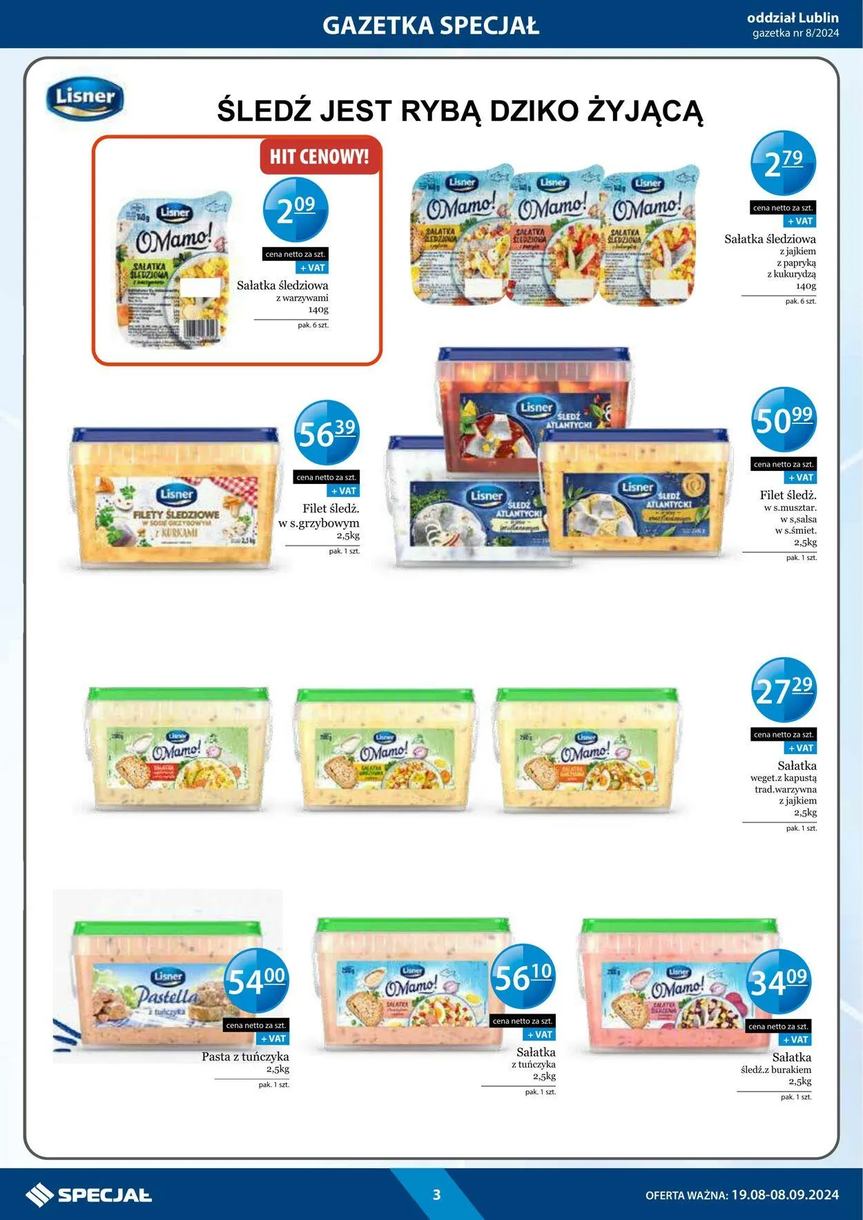 Gazetka Specjał od 19 sierpnia do 8 września 2024 - Strona 3