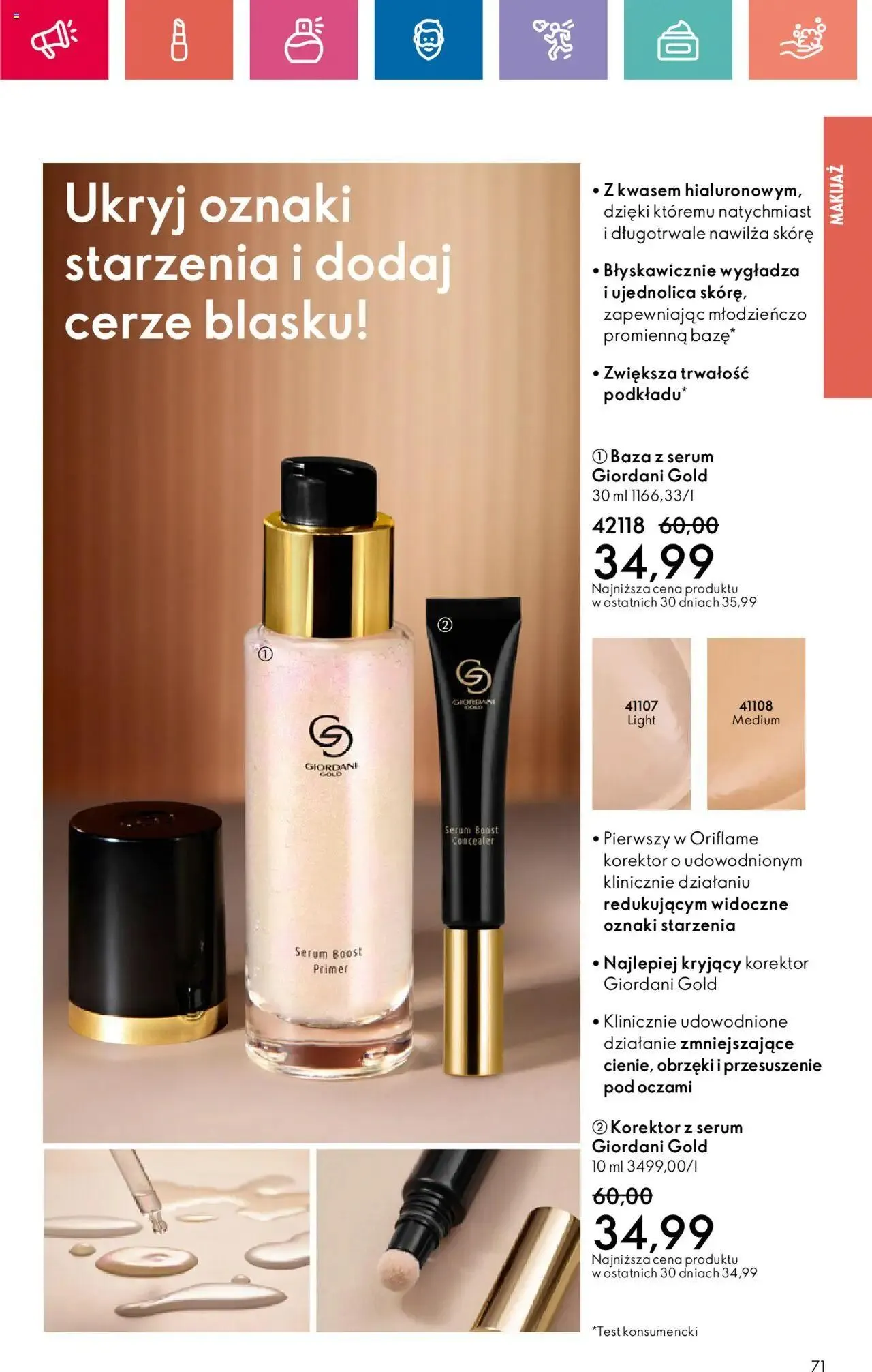 Gazetka Oriflame Katalog Black Friday od 10 listopada do 30 listopada 2024 - Strona 71
