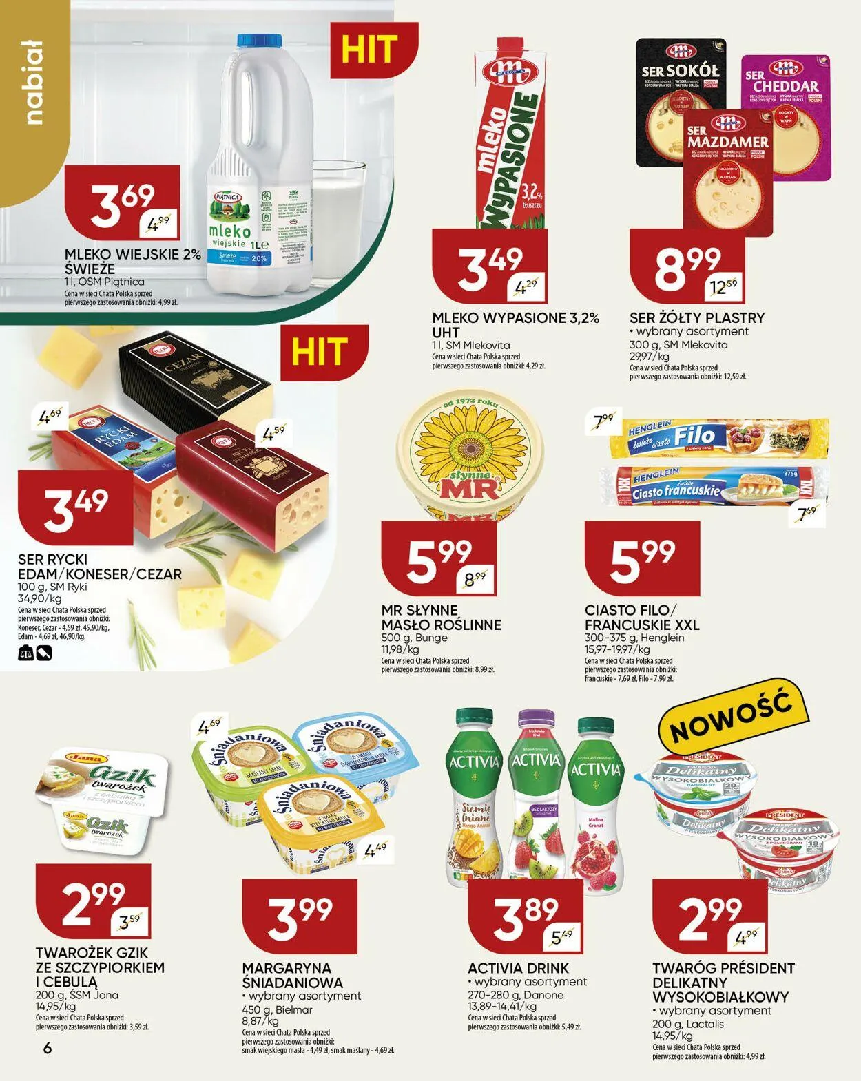 Gazetka Chata Polska Aktualna gazetka od 23 sierpnia do 6 września 2024 - Strona 6