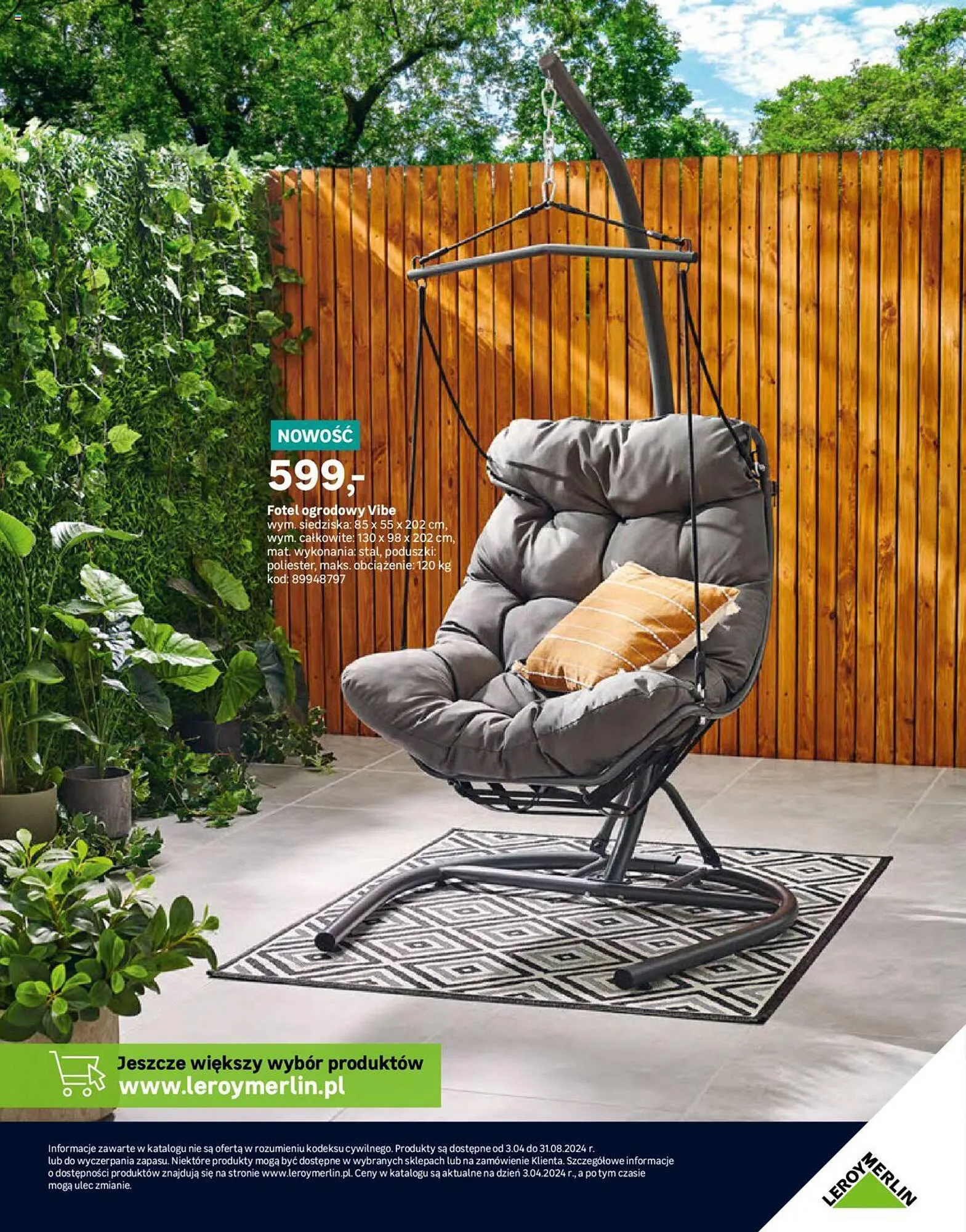 Gazetka Leroy Merlin gazetka od 3 kwietnia do 10 kwietnia 2024 - Strona 116