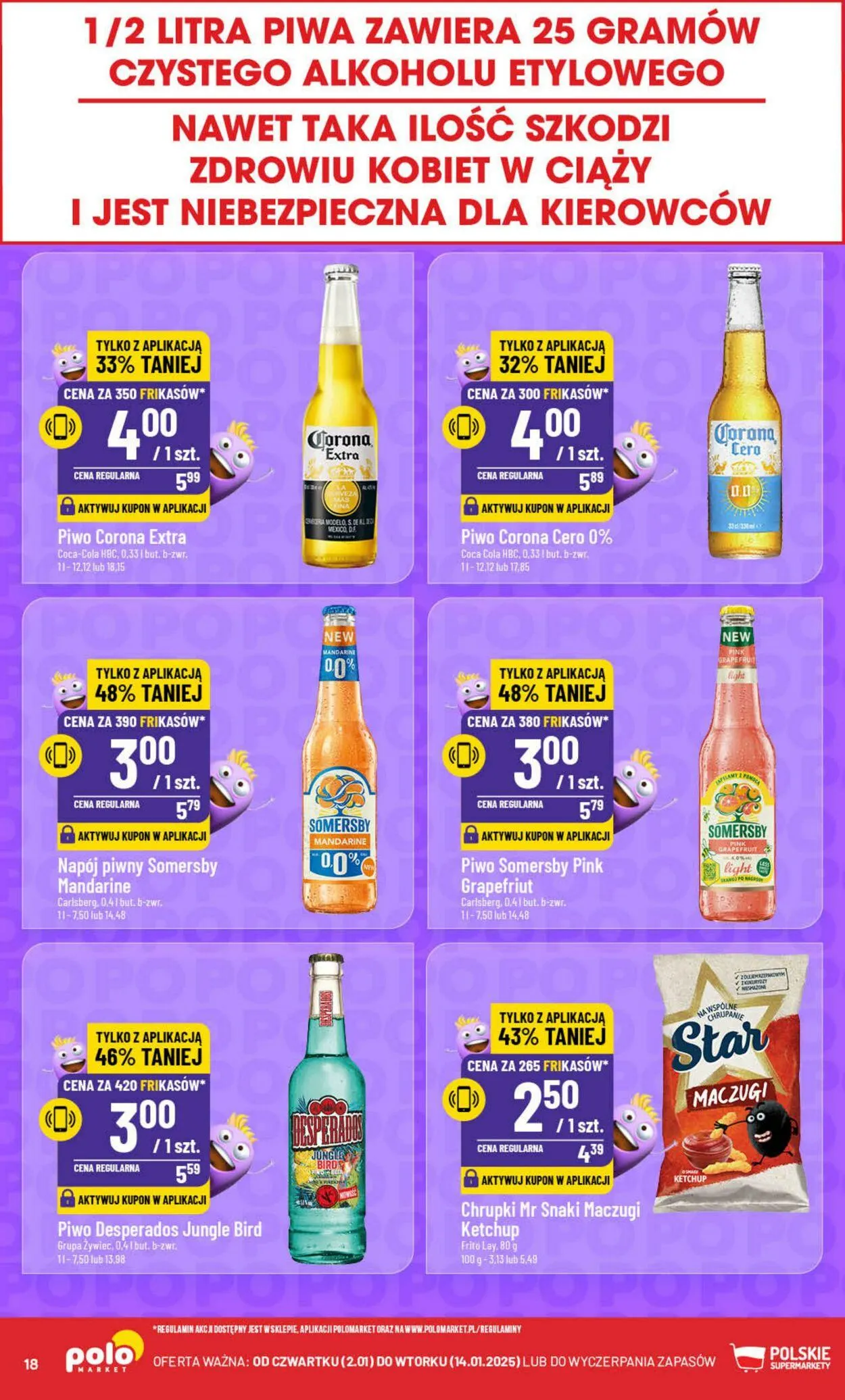 Gazetka Polomarket Aktualna gazetka od 2 stycznia do 14 stycznia 2025 - Strona 18