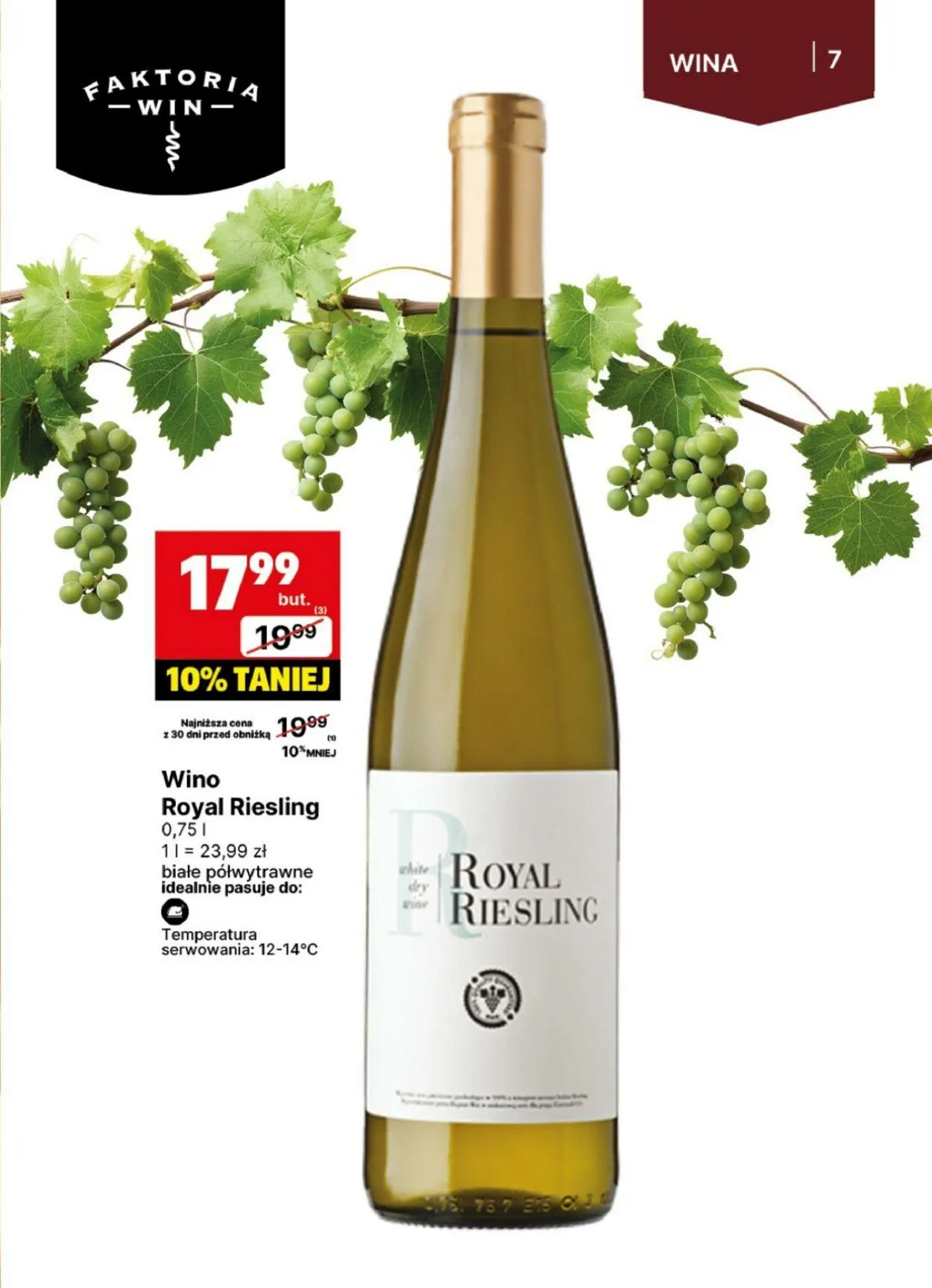 Gazetka Delikatesy Centrum Aktualna gazetka od 9 stycznia do 19 stycznia 2025 - Strona 7