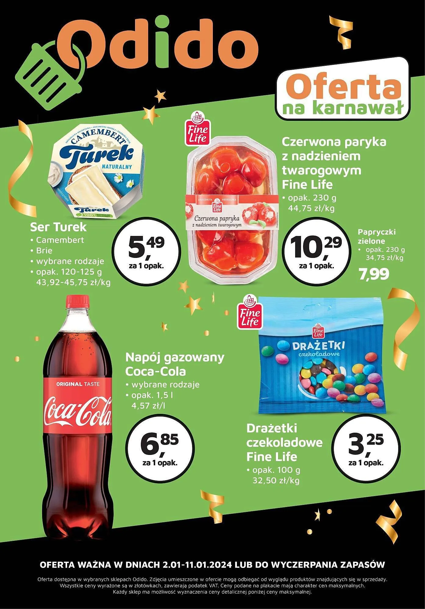 Gazetka Odido gazetka od 2 stycznia do 11 stycznia 2024 - Strona