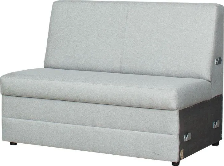 Siedzisko 2-osobowe Alka/Karmona (Elegantis jasny szary)