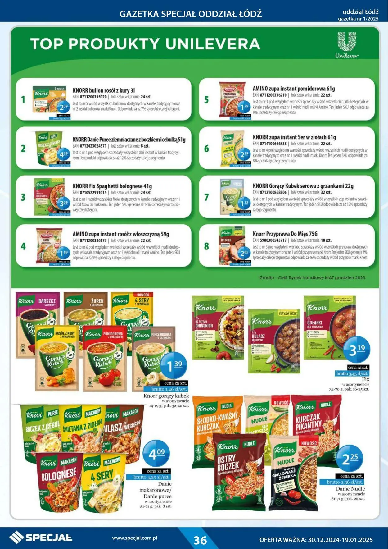 Gazetka Specjał od 30 grudnia do 19 stycznia 2026 - Strona 36