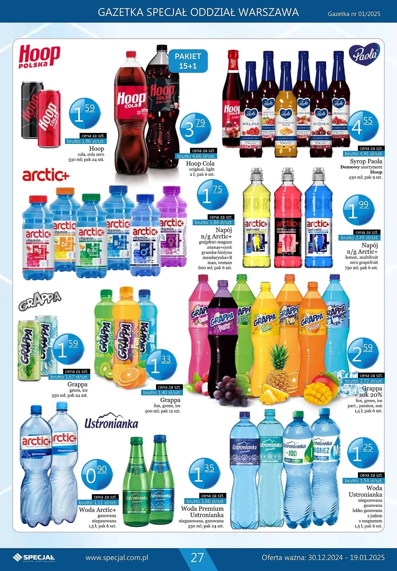 Gazetka Specjał gazetka od 30 grudnia do 19 stycznia 2025 - Strona 27
