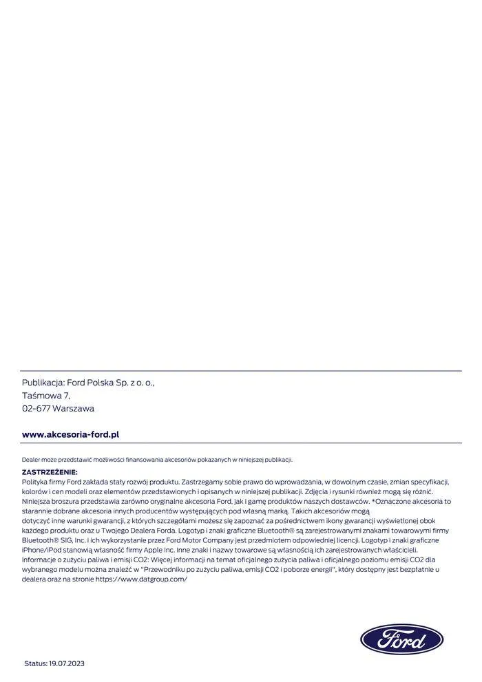 Gazetka NOWY FORD TRANSIT CUSTOM od 16 kwietnia do 16 kwietnia 2025 - Strona 85