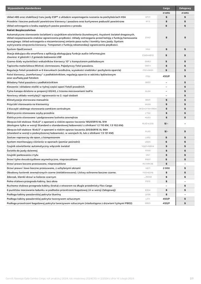 Gazetka Combo Cargo od 30 stycznia do 31 grudnia 2025 - Strona 3