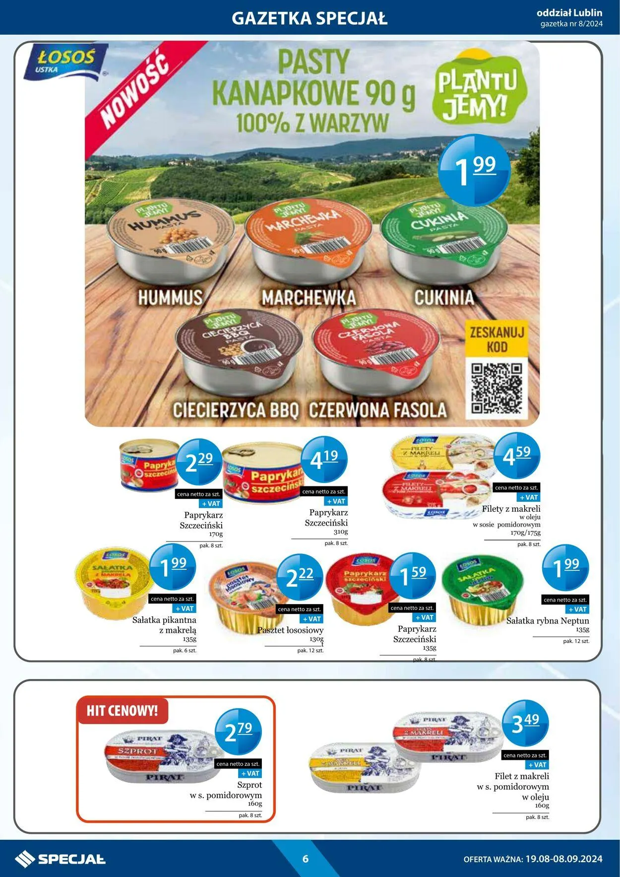 Gazetka Specjał od 19 sierpnia do 8 września 2024 - Strona 6
