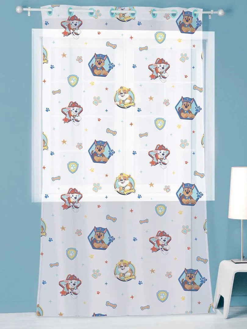 Voilage 'Pat Patrouille' 140 x 240 cm - Multicolor