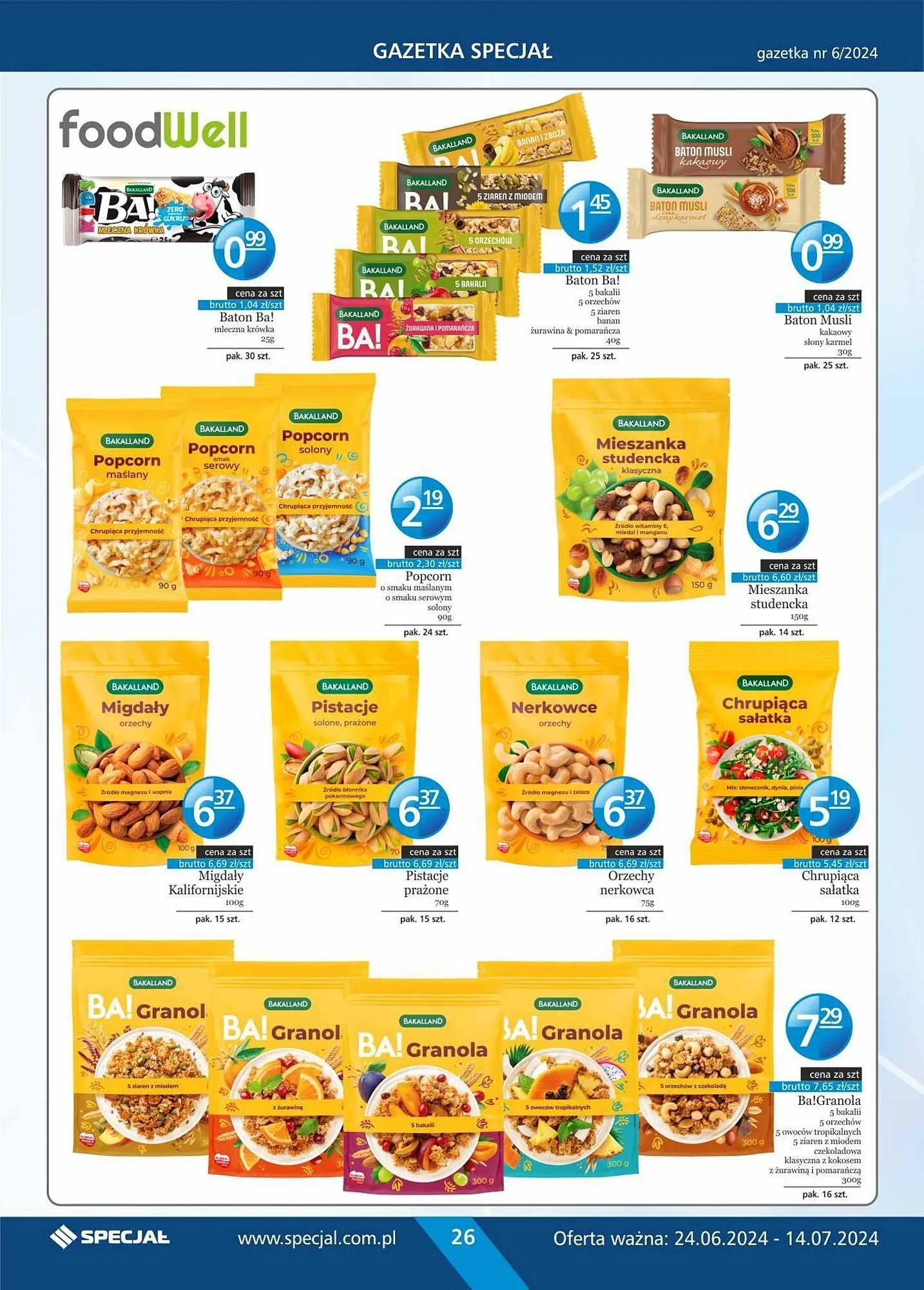 Gazetka Specjał gazetka od 24 czerwca do 14 lipca 2024 - Strona 26