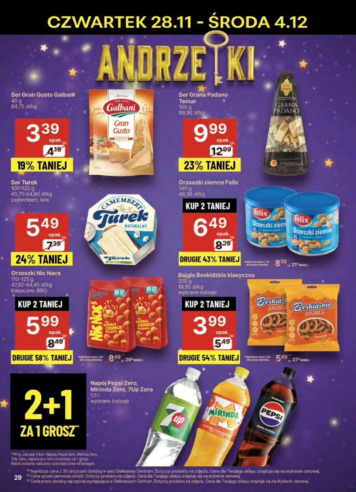 Gazetka Delikatesy Centrum Aktualna gazetka od 28 listopada do 4 grudnia 2024 - Strona 29