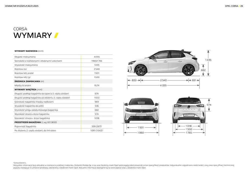 Gazetka Opel Corsa Electric od 30 stycznia do 31 grudnia 2025 - Strona 26